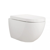 free λευκή λεκάνη με κάλυμμα duroplast soft closing 51cm