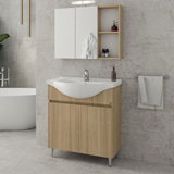alfa 75 slavonia oak set έπιπλο μπάνιου