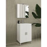 roma 50 white set έπιπλο μπάνιου