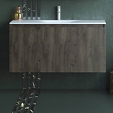 magnolia S 90 walnut, βάση επίπλου και νιπτήρας