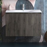 magnolia S 60 walnut, βάση επίπλου και νιπτήρας