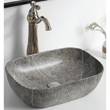 elegan-1 grey dark 46,5x32x13,5 νιπτήρας επικαθήμενος