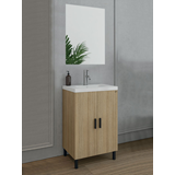 slim roma 50 slavonia oak set έπιπλο μπάνιου