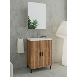 slim roma 60 amber baroque oak set έπιπλο μπάνιου