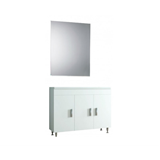 slim roma 100 white set έπιπλο μπάνιου