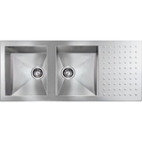 νεροχύτης inox punto quadra 116x50 (10907)