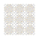 ornamento white 60x60 matt rett.