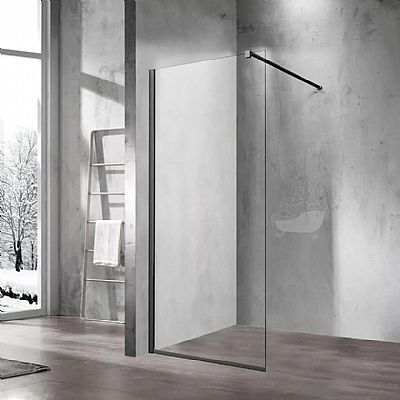 Διαχωριστικό Ντουζιέρας Διάφανο Serena Chrome 80×200