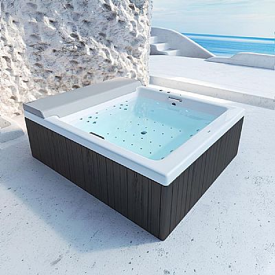 como spa 1,95x1,65 υδρομασάζ