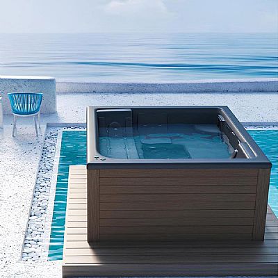 riviera spa 1,95x1,95 υδρομασάζ