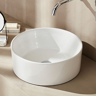 style 405x405x140 νιπτήρας επικαθήμενος