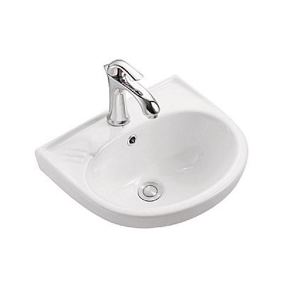 νιπτήρας κρεμαστός bobata 40,5x37,5x18