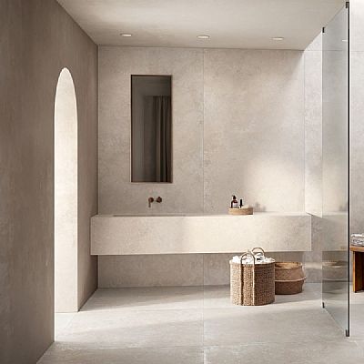 travertino cross bianco 60x120 rett.