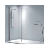σταθερό πάνελ ντουζιέρας wic black 90 87x89x200