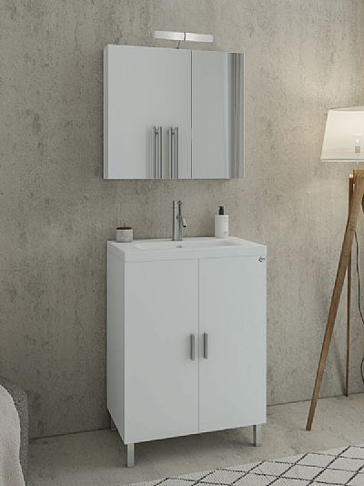 roma 70 white set έπιπλο μπάνιου