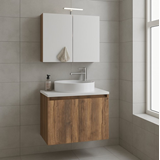 verona 75 white top - amber baroque oak 