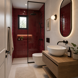 glossy red 20x20