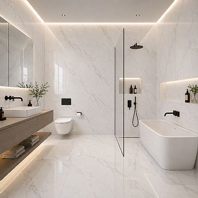 statuario elegante 1 polished 60x120 rett.